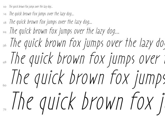 Prohandy font waterfall